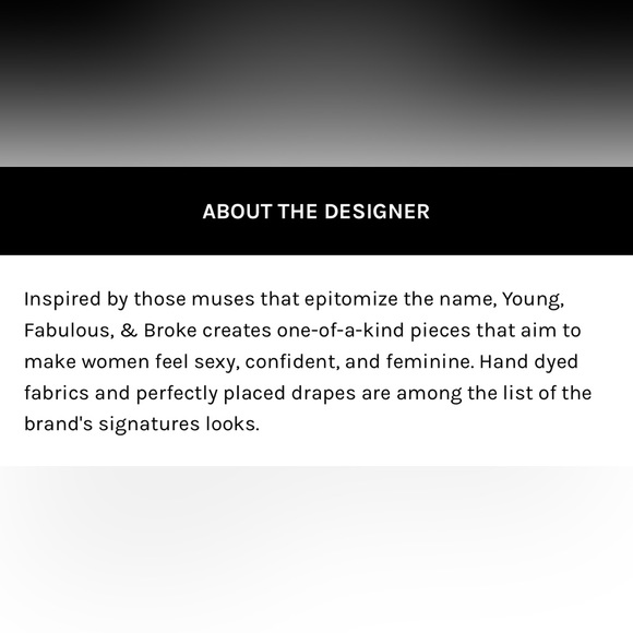 Young, Fabulous and Broke March Top in Gray Snakeskin Wash - Picture 10 of 11